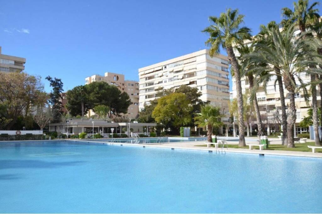 Garden Apartment With Pool And Ac Alicante Zewnętrze zdjęcie
