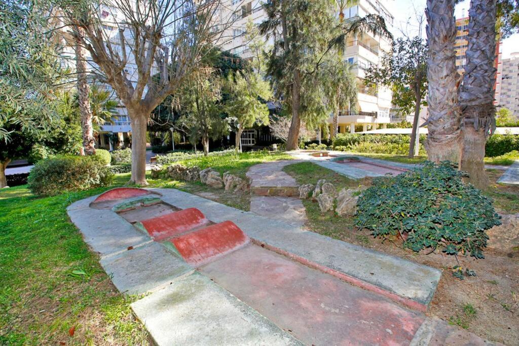 Garden Apartment With Pool And Ac Alicante Zewnętrze zdjęcie