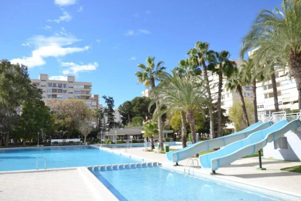 Garden Apartment With Pool And Ac Alicante Zewnętrze zdjęcie
