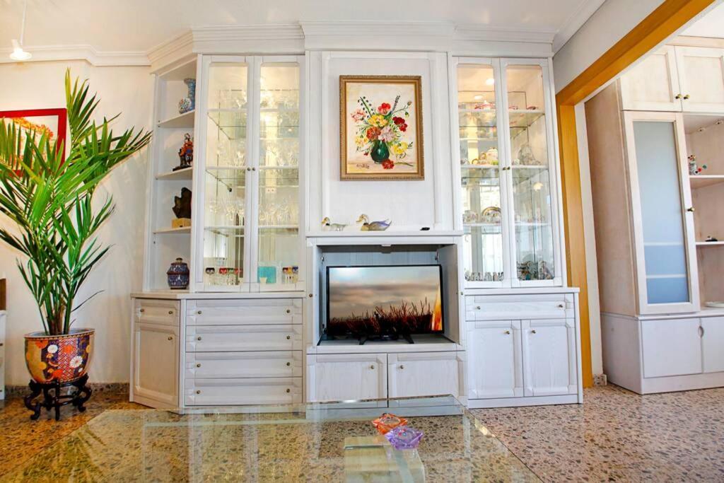 Garden Apartment With Pool And Ac Alicante Zewnętrze zdjęcie
