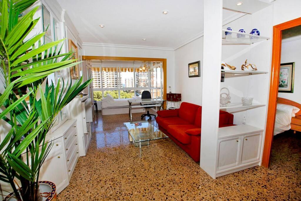 Garden Apartment With Pool And Ac Alicante Zewnętrze zdjęcie