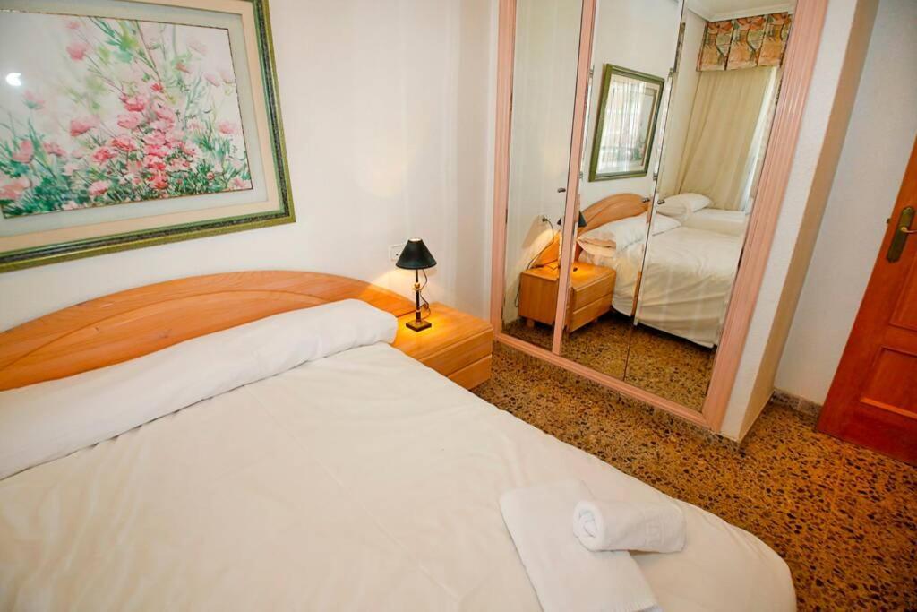 Garden Apartment With Pool And Ac Alicante Zewnętrze zdjęcie