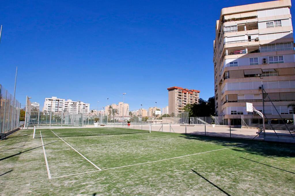 Garden Apartment With Pool And Ac Alicante Zewnętrze zdjęcie